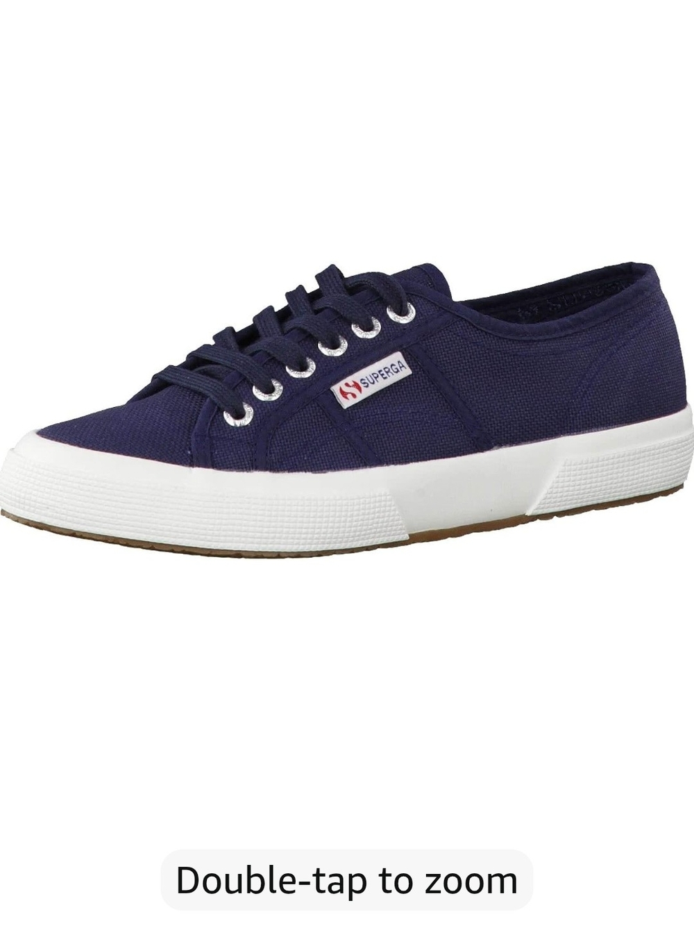 Superga Men's Cotu 2750 Navy Classic Canvas Iconic Italian Sneaker